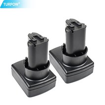 마끼다 배터리 호환 Turpow 10.8v 6000mah bl1013 makita 전동, 2팩 6000mah