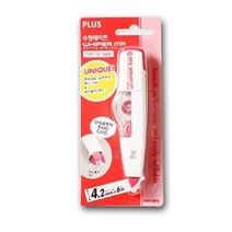 플러스 펜형 수정 테이프 화이트 지우개 필기구 문구, 본품