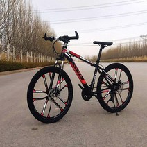 입문용 스포츠 로드자전거 MTB 자전거 성인 투어링 가성비 사이클, 26인치-21단 탑 매치, C