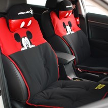 미키마우스 FA 사계절 쿠션시트1P 카시트 자동차시트, 1장