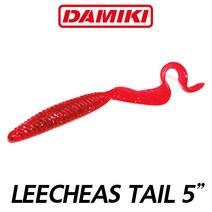 다미끼 리치테일 5인치 우럭웜 광어웜 루어 소프트베이트, 210 CREAM WHITE
