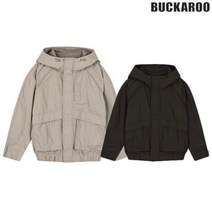 남성 루즈핏 하이넥 후드 점퍼