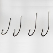 대용량장어바늘 100개입 블랙니켈 우나기 민물장어 바다장어 내구성강화, 13호, 100개