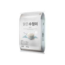 맑은수정미 22년산 햅쌀 20kg, 없음
