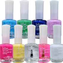 로페스 이클립스 일반 손톱 네일 메니큐어 매니큐어 투명 핑크 영양 리무버 아세톤 세트, B(로페스) 364-세틴브라운