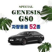 [차랑] 신형 제네시스 G80 용품 튜닝 악세사리 키케이스 인테리어 커버 몰딩 모음, 30 아크릴 도어캐치패널 몰딩 : 실버