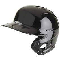 Rawlings Mach 싱글 이어 타자 보호헬멧 성인용 검은색 M, Medium
