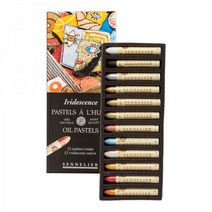 시넬리에 전문가용 오일파스텔 12색 펄칼라 세트