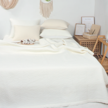 천솜이 이네스 초고밀도면 100수 피그먼트 사계절 알러지케어 순면침대패드/베개커버(고정밴드 SS/Q/LK/SKK/QKK/KKK)8종, 펄화이트