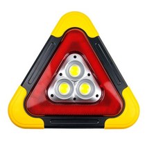 비상조명등 소방 손전등 led 휴대용 비상 경고등 usb 충전식 전원 은행 투광 조명, 검은색, 4개