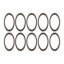 Sterling Seal OR90BRNVI119X10 119 90D O-Ring FKM/Viton Brown (Pack of 10), 1