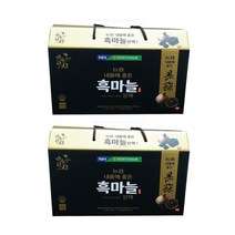 흑마늘 진액 김포파주인삼농협 선물용 70ml 2팩, 단품, 단품