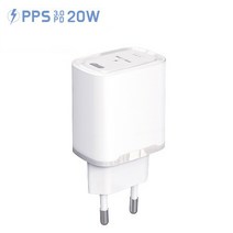 엑티몬 PD 20W 1포트 초고속 가정용충전기, 화이트