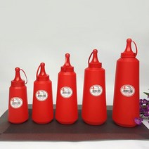 리빙e케찹병 빨간 소스병 식초 참기름병 캠핑, 왕대, 1개