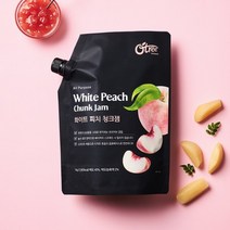 오트리 화이트피치 청크잼 1kg 과일잼