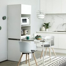 한샘(가구) 한샘 키친온 렌지대 테이블형_높은장 (2종/택1), 그레이(B)