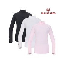 엠유스포츠 여성 아트웍 포인트 반팔 티셔츠 MU22322TS41