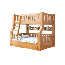 벙커침대 퀸 2층 SS 수납 철제, 하이박스일자사다리책장매트리스2상부110하130