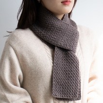 야나 애니울 모스스티치 네키 머플러 DIY패키지(동영상도안), 4개, 246 레드