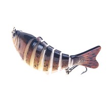 +싱킹미노우 9.5cm 15g+ 6관절 미노우 우럭 광어 배스, 색상랜덤