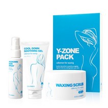 셀로몬 에프터케어 왁싱 4종 세트, 왁싱스크럽, 인그로운 스프레이, 와이존팩, 수딩겔