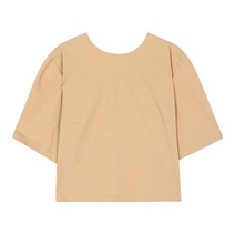 [씨] [SI]뒷 지퍼장식 크롭 블라우스 (SFBAH2463)