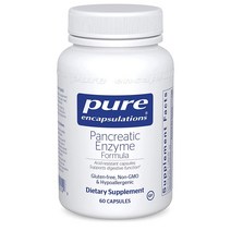 퓨어인캡슐레이션 판크레아틴 효소 엔자임 포뮬라 60캡슐 Pure Encapsulations Pancreatic Enzyme