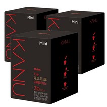 다크 로스트 아메리카노 미니 원두커피믹스, 27g, 3개