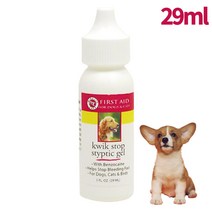 강아지 고양이 지혈제 상처 피부 연고 퀵스탑 스팁틱, 퀵스탑 스팁틱 겔 연고 29ml