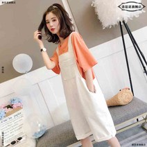 슬랙스반바지 여성 여름 멜빵바지 와이드 루즈핏 빅진 카고바지 캐쥬얼 슬림핏 스트레이트핏 일자 오부바지 2082746051