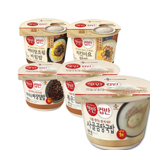 CJ 햇반컵반 인기5종 10개 버터장조림2+치킨마요2+직화짜장2+볶은김치덮밥2+사골곰탕국밥2