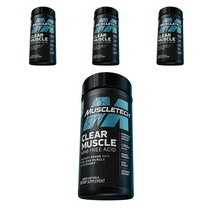 머슬테크 클리어 머슬 HMB 프리 애시드 베타 TOR 1000mg 소프트젤, 42개입, 4개