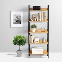 합판 빌라 이동형 책장 다이소 안방 가로형 책장 책서랍장 학원 만화책 원룸 책장 5단, 심플 책장선반 5단 화이트