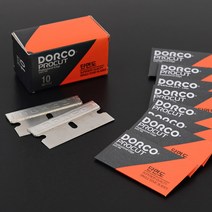 도루코단면도 도루코단면도 스테인레스칼 단면칼날 단면도날 10P 낱개포장