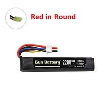 3s water gun lipo 배터리 11.1v 2200mah 35c with tamiya plug for mini airsoft bb air pistol electric toy, 네이비 블루