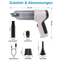 4In1 120W Cordless Air Blower Handheld Portable Duster Mini 9000Pa Wireless Car Vacuum Cleaner Cyclo, [01] 혼합 색상