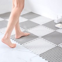 메이스 욕실 미끄럼방지 매트 미끄럼방지패드 화장실 발판 1P, 1개, 레드