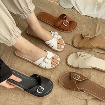솔트 버클 슬리퍼