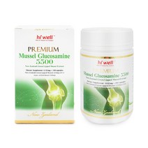 하이웰 프리미엄 홍합 글루코사민 5500 180베지캡슐, 5500mg, 1개
