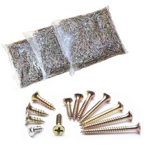 목공 목재용 3.5mm 접시머리 피스 나사 봉지단위, 3.5x45(mm) 1000ea