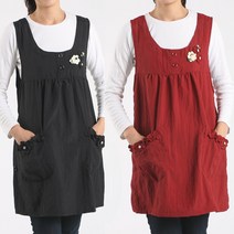 꼬레하우씨 딸기 앞치마 1+1, 딸기 검정1+자주1