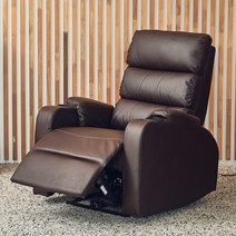 클렙튼 퍼스트클래스 전동 리클라이너 가죽 소파 0032, 03_전동 리클라이너 0032 블랙