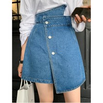 옷쁨- 봄 여름 가을 랩 청 치마 바지
