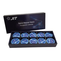 JIT 자동차 타이어 나노 실란트 펑크 수리 패치 공구 46mm 1box 50ea, 2개