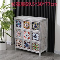 옛날가구 미용실 약장 제작 가구 고가구 소품 진열장 골동품 만화방 책장 인테리어 약국장, 준비를 갖추고 있다., 화이트빈티지 구제색1형 69.5x30x77cm