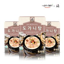 [차오름푸드] 초간단 원푸드 도가니탕 500g x 3개/ 500g x 5개 사먹고 해먹고 간편식, 도가니탕 500g x 5개