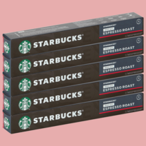 스타벅스 캡슐 커피 디카페 에스프레소 로스트 10P 5개, 10P X 5개