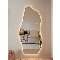 신혼집 led 전신거울 메이크업 조명 벽부착 피팅 거울, 180×80플로어스탠딩벽걸이겸용