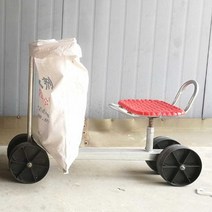 고추딸때 의자 딸기 수확 회전의자 밭고랑 농사