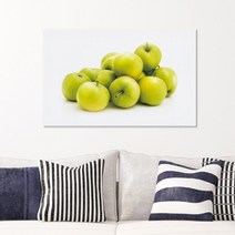 [아도라하우스] 캔버스액자 자연 파란 사과 A타입 25x25cm, 선택:자연 파란 사과 A타입 25x25cm